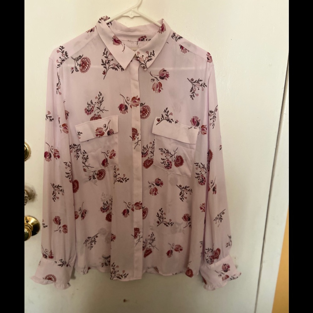 Loft floral top